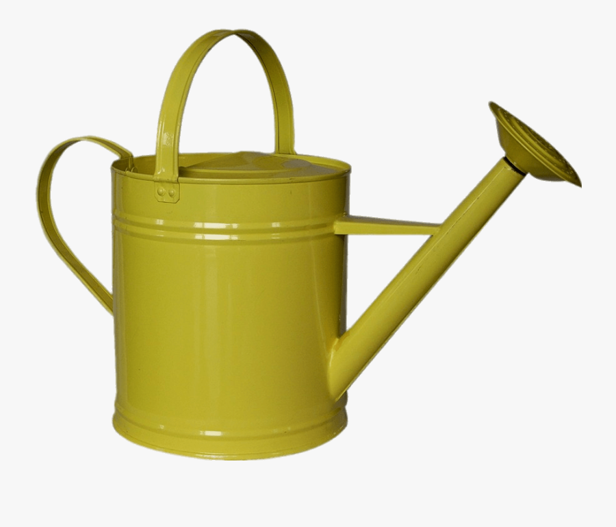 Yellow Traditional Watering Can - Regadera Png, Transparent Clipart
