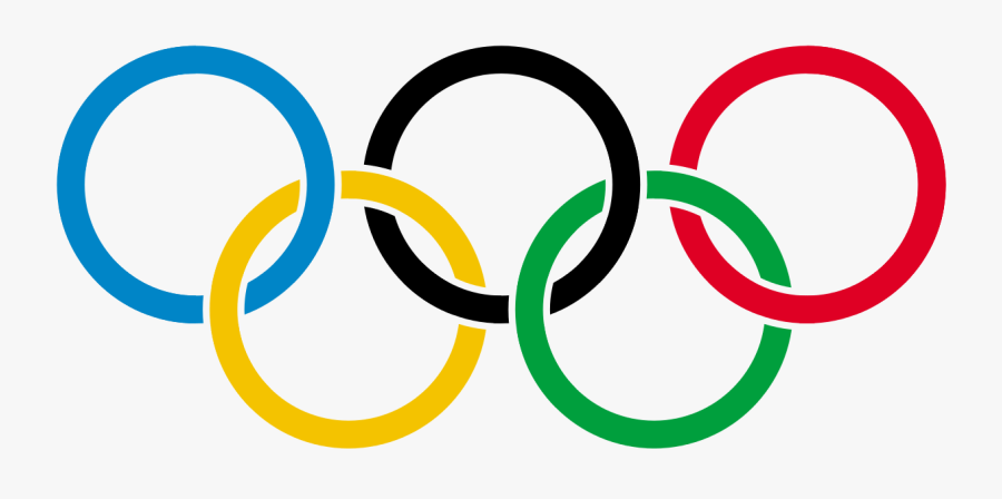 File - Olympic Rings - Svg - Olympic Flag And Torch - Olympic Rings Png, Transparent Clipart