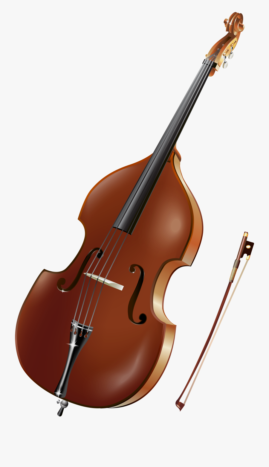 Double Bass Png Clipart Double Bass Instrument Png , Free Transparent