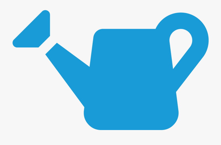 Watering Can Icon Blue Clipart , Png Download, Transparent Clipart