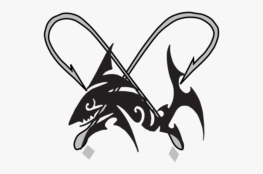 Free Fish Silhouette Clip Art At Getdrawings - Tribal Fish Clip Art, Transparent Clipart