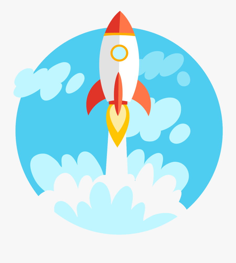 Hassel Free Mutualfund Investment - Rocket Launch Clip Art, Transparent Clipart