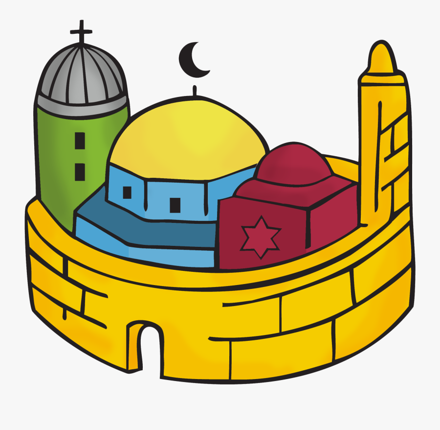 Transparent Artichoke Clipart - Jerusalem For Kids, Transparent Clipart