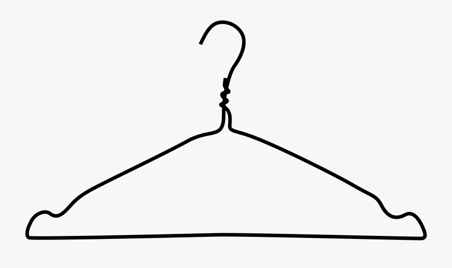 Transparent Background Cloth Hanger Png, Transparent Clipart