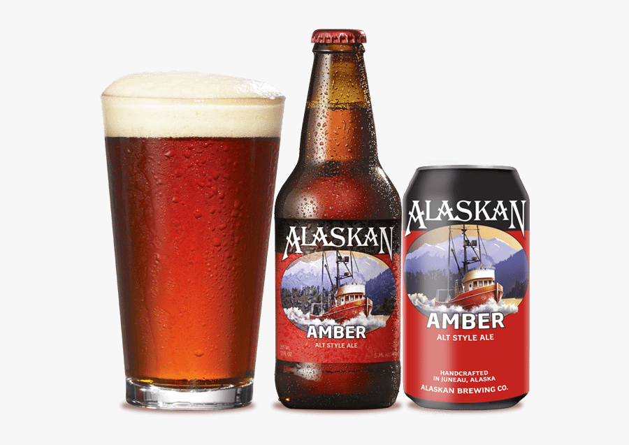 Clip Art Amber Alaskan Brewing Co - Alaskan Amber Ale, Transparent Clipart