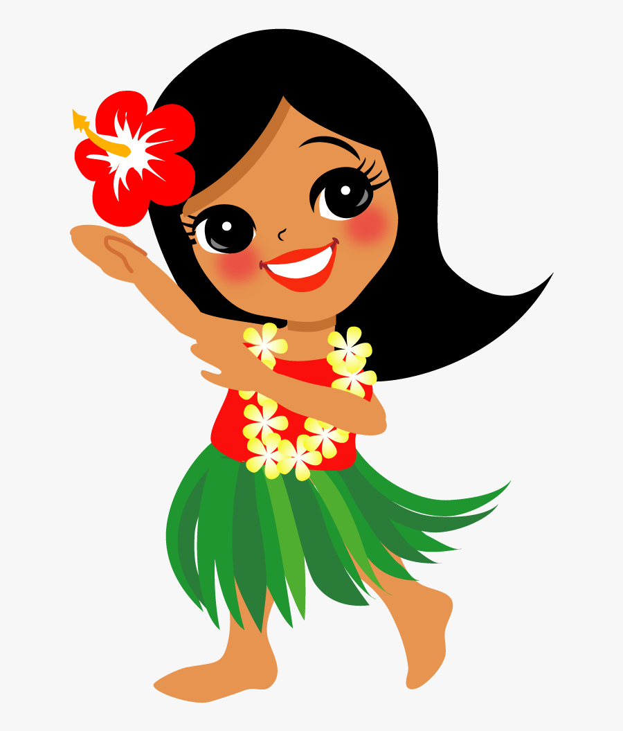 Pin By Marina - Hawaiian Dancer Clipart, Transparent Clipart
