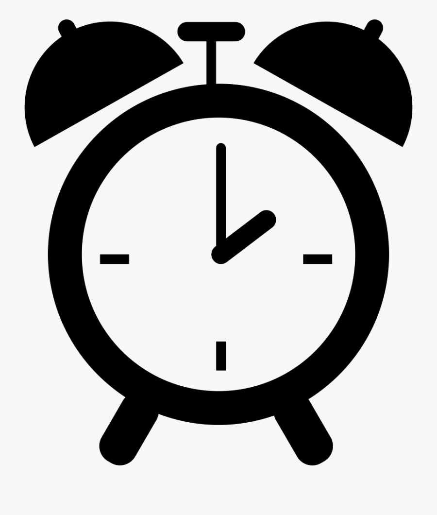 Transparent Alarm Clock Clip Art - Transparent Background Clock Png, Transparent Clipart