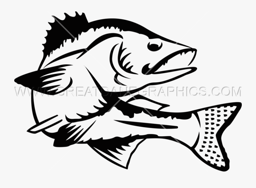 Pickerel Drawing At Getdrawings - Black And White Walleye Clipart, Transparent Clipart