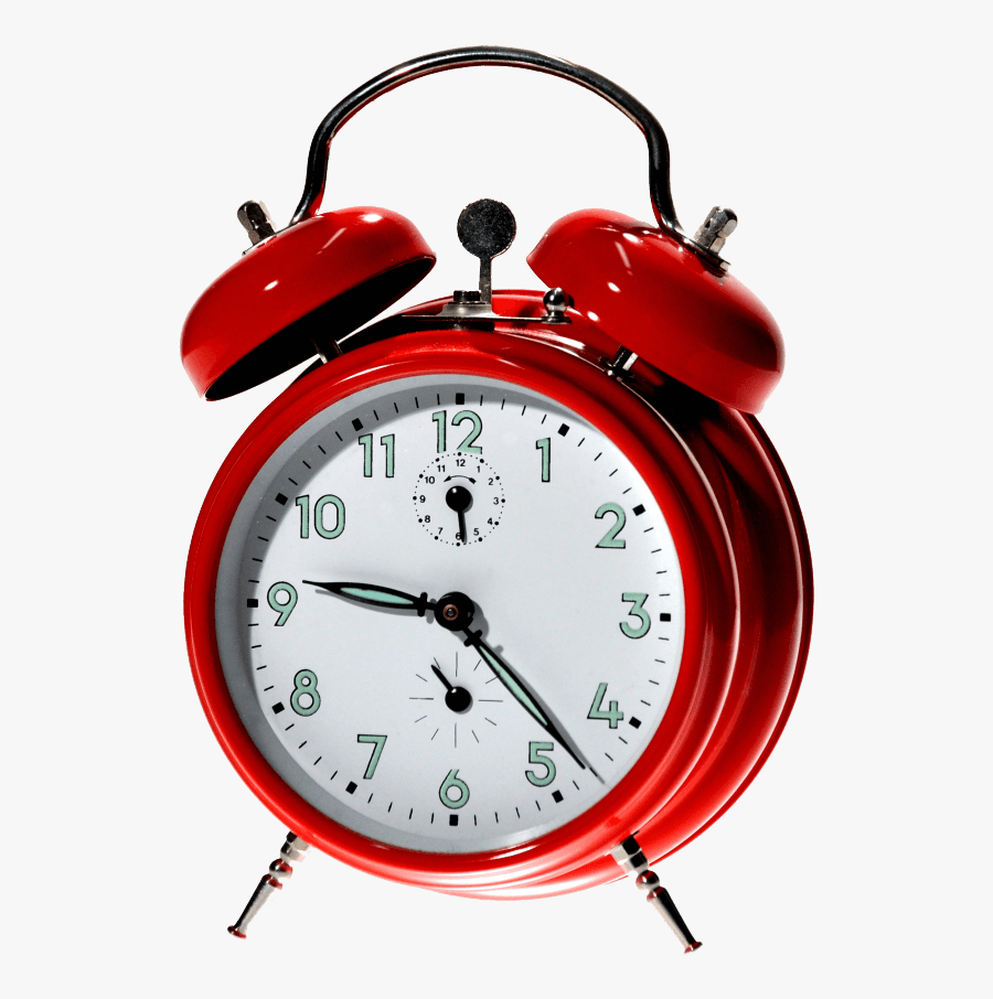 Clip Art Red Transparent Stickpng Objects - Alarm Clock Transparent Background, Transparent Clipart