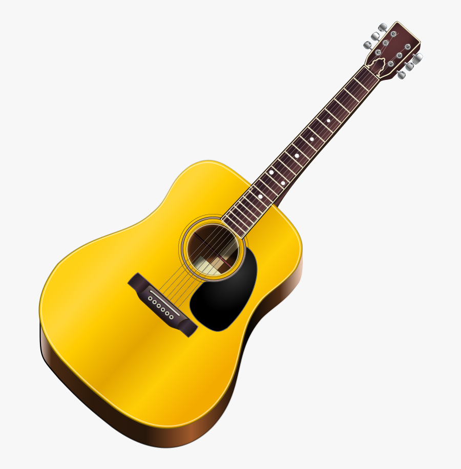 Acoustic Electric Guitar,tiple,string Instrument - Gitara Clip Art, Transparent Clipart