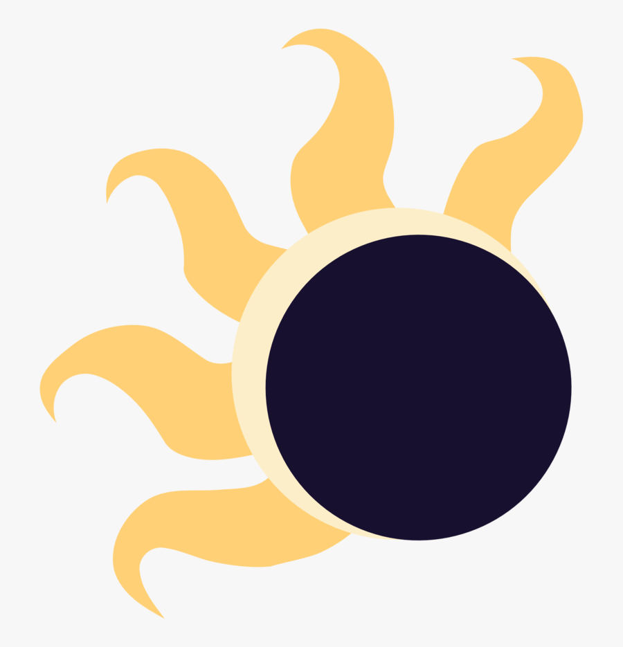 Cliparts For Free Download Eclipse Clipart Drawing - Solar Eclipse Mlp Eclipse Cutie Mark, Transparent Clipart