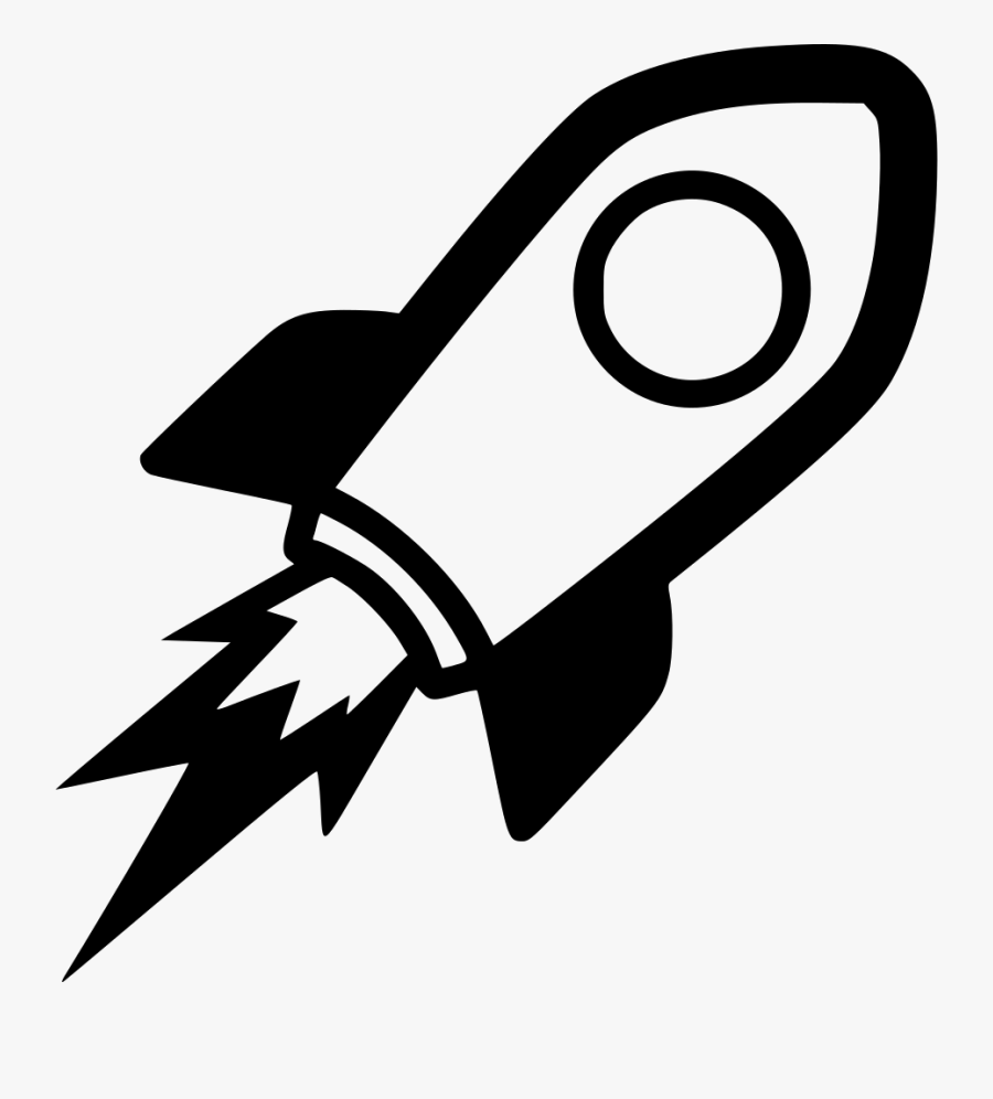 Transparent Rocket Clip Art - Rocket Ship Icon Png, Transparent Clipart