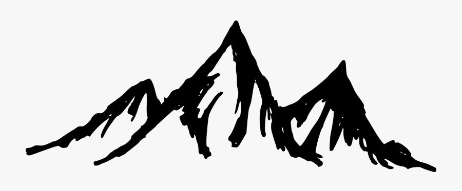 Mountain Silhouette Transparent - Mountain Vector, Transparent Clipart