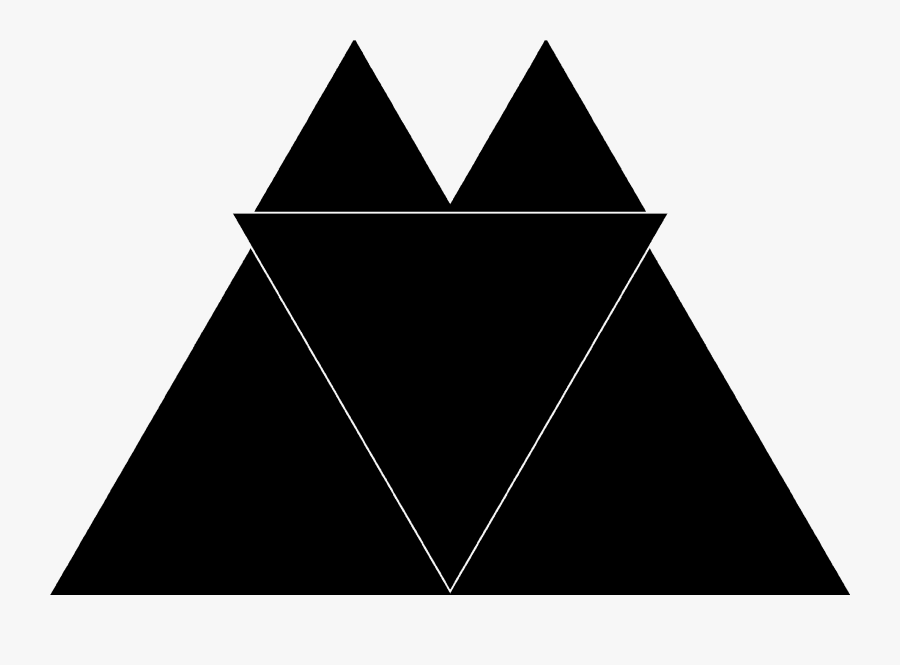 Transparent Geometric Png - Triangle, Transparent Clipart