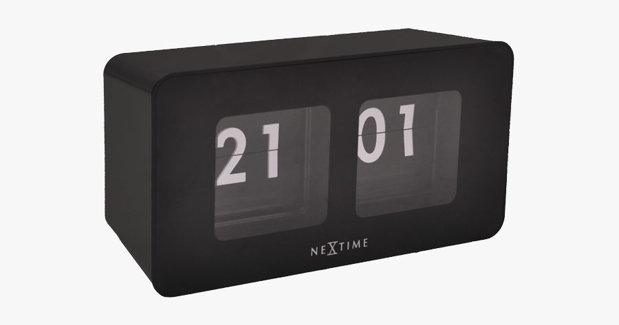 Clip Art Buy Nextime Flipped Black - Nextime Flip Clock, Transparent Clipart