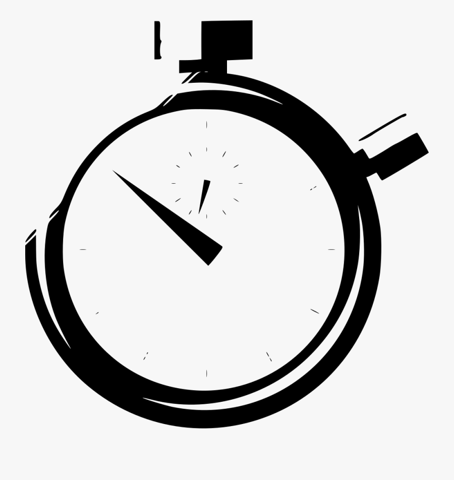 Time Stopwatch Svg Png - Stopwatch Png, Transparent Clipart