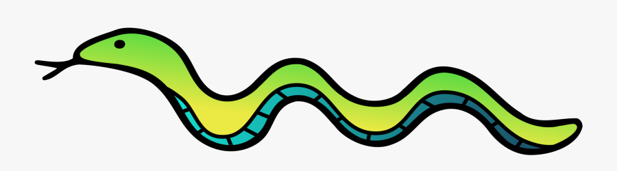Coral Reef Snakes Reptile Drawing Color Cc0 - Snake No Background Clipart, Transparent Clipart