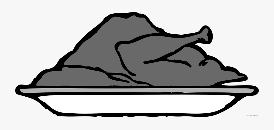 Turkey Platter Animal Free Black White Clipart Images - Turkey Pictures Clip Art, Transparent Clipart