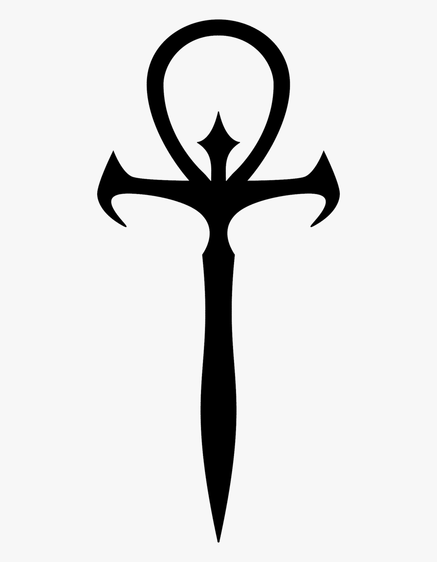 Ancient Vampire Symbols - Vampire Ankh Tattoo, Transparent Clipart