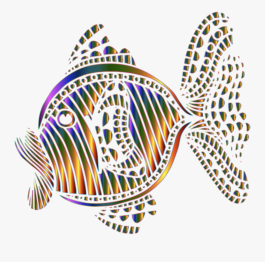 Abstract Clipart The Image - Abstract Fish Png, Transparent Clipart