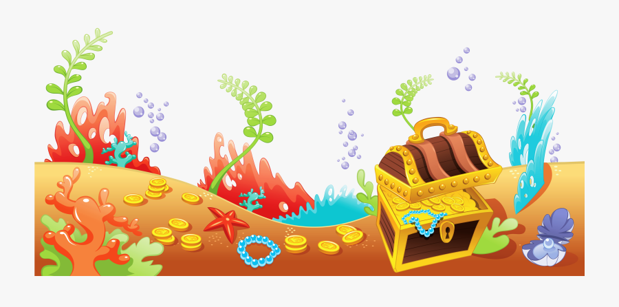 Clipart Ocean Ocean Reef - Bottom Of The Sea Clipart, Transparent Clipart