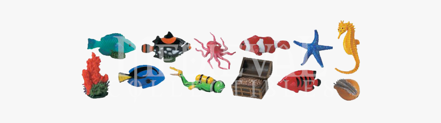 Little Animal Toob Toys, Transparent Clipart