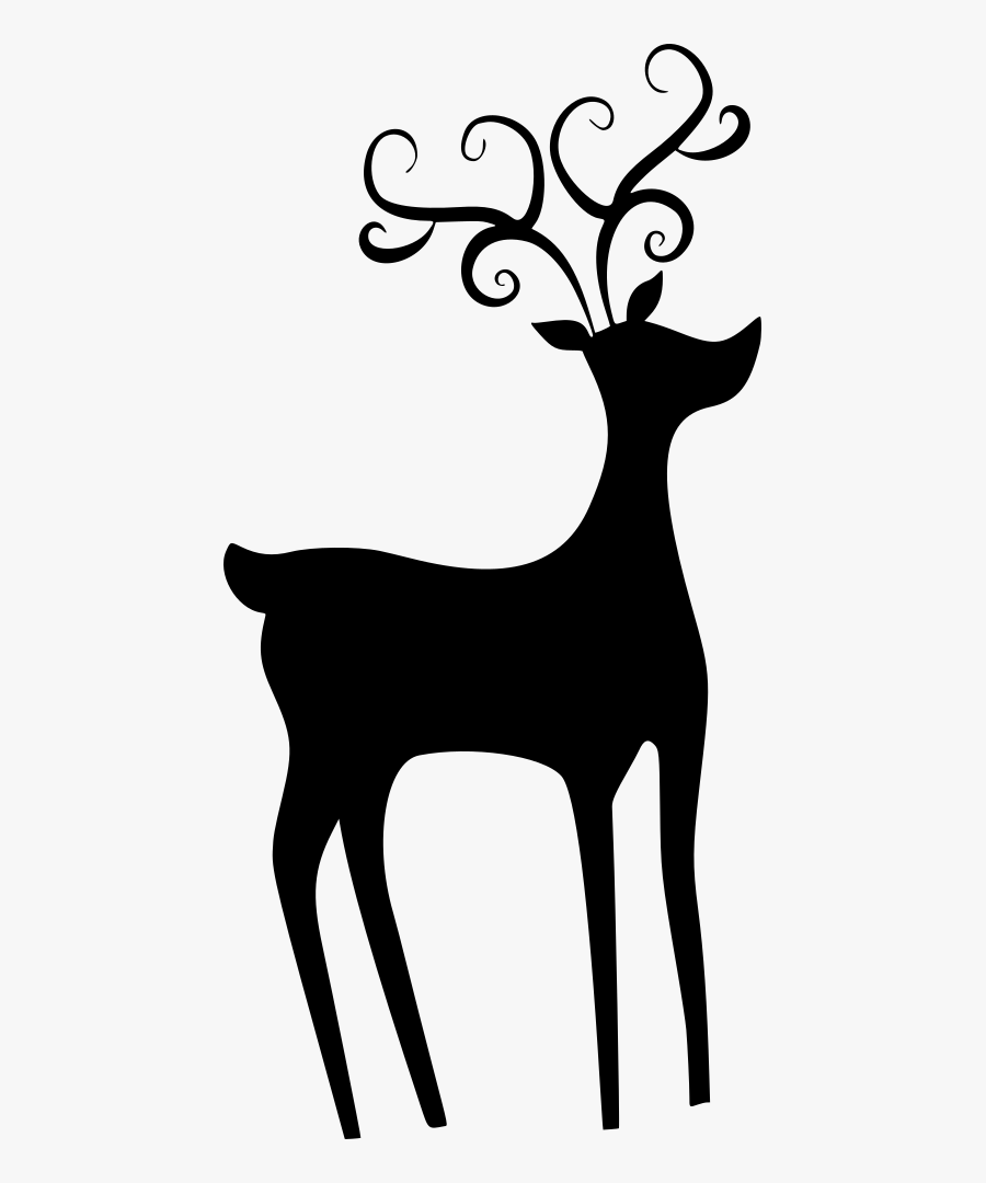 Reindeer - Roe Deer, Transparent Clipart