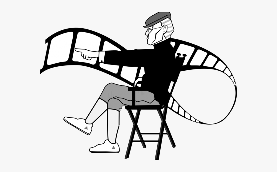 Film Director Png, Transparent Clipart