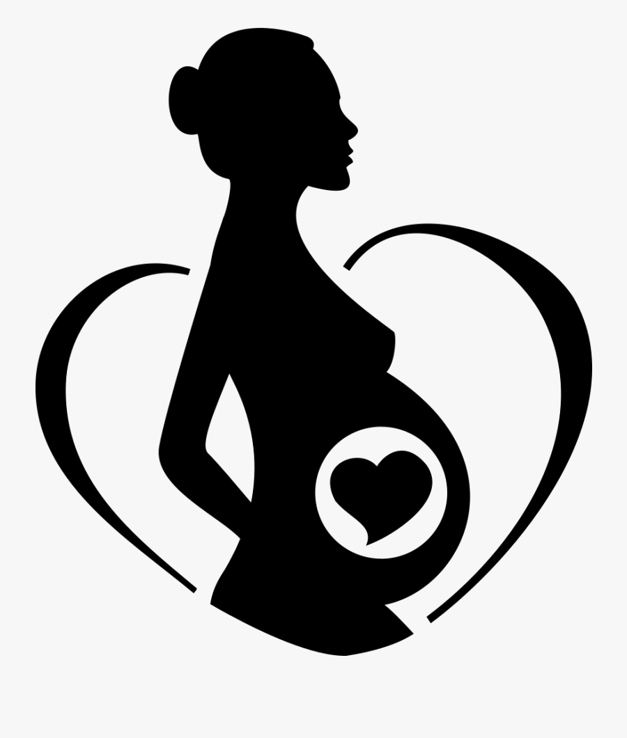 Silhouette Maternity Photos At Getdrawings - Pregnancy Png, Transparent Clipart
