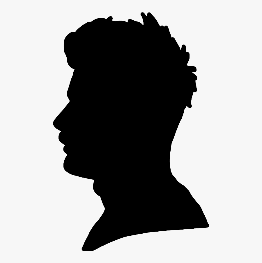Silhouette Male Photography Clip Art - Man Profile Silhouette Png, Transparent Clipart