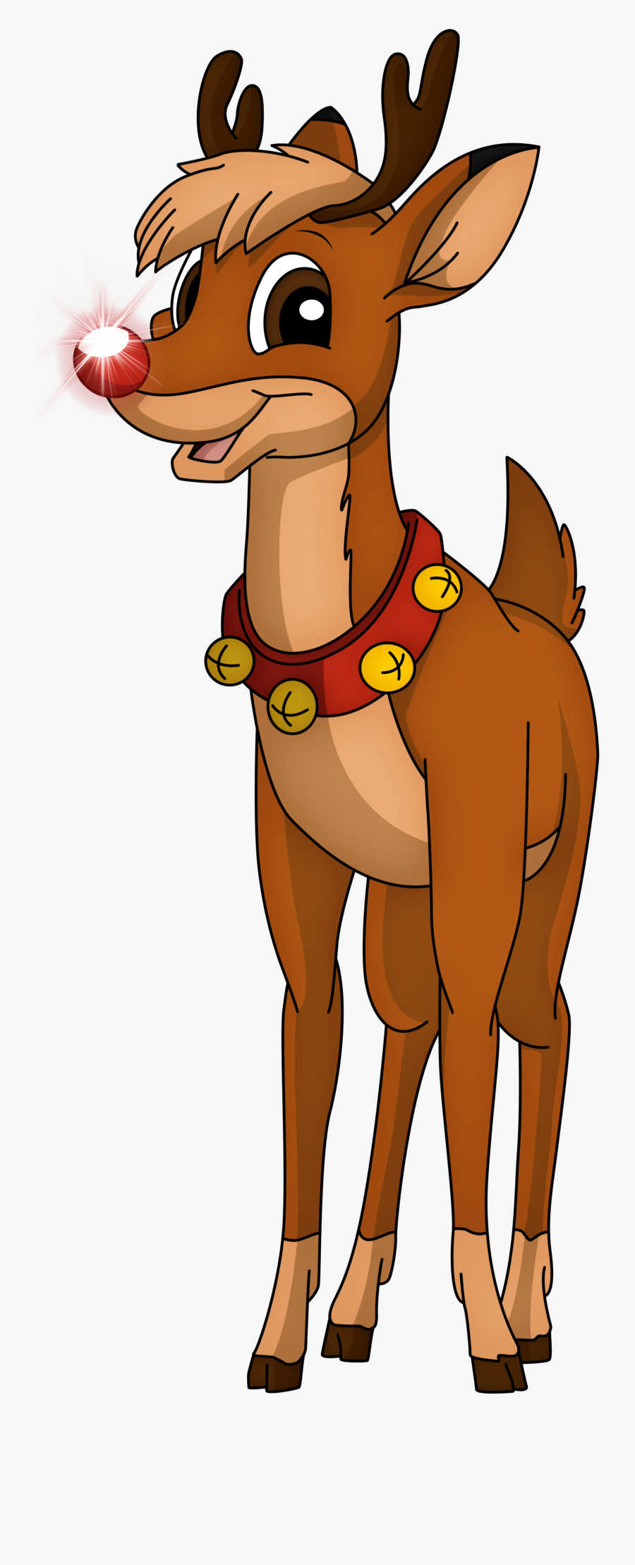 Rudolph Clipart - Rudolph The Red Nosed Reindeer The Movie Rudolph Deviantart, Transparent Clipart