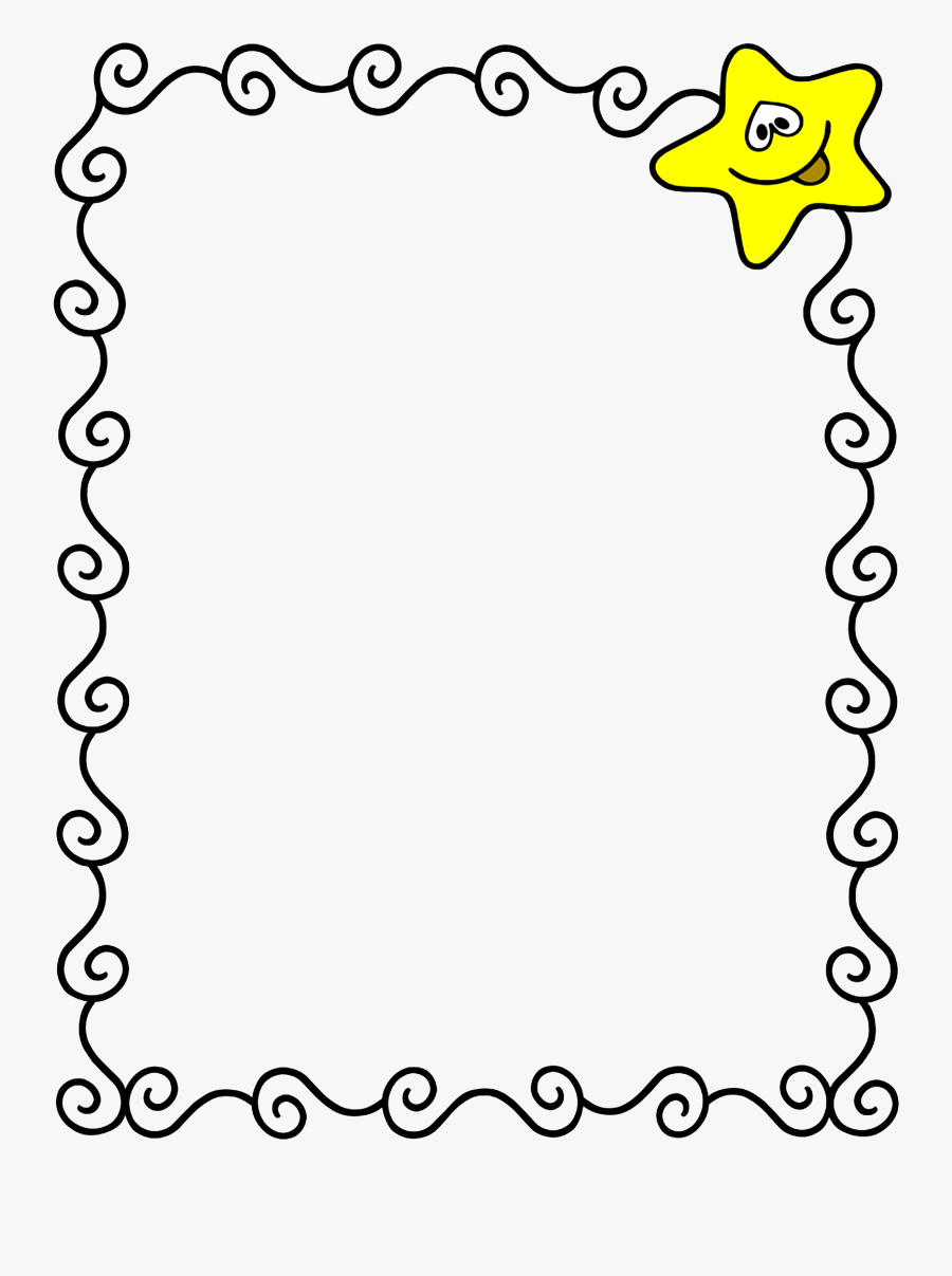 Marcos/frame - Border Design For Scrapbook, Transparent Clipart