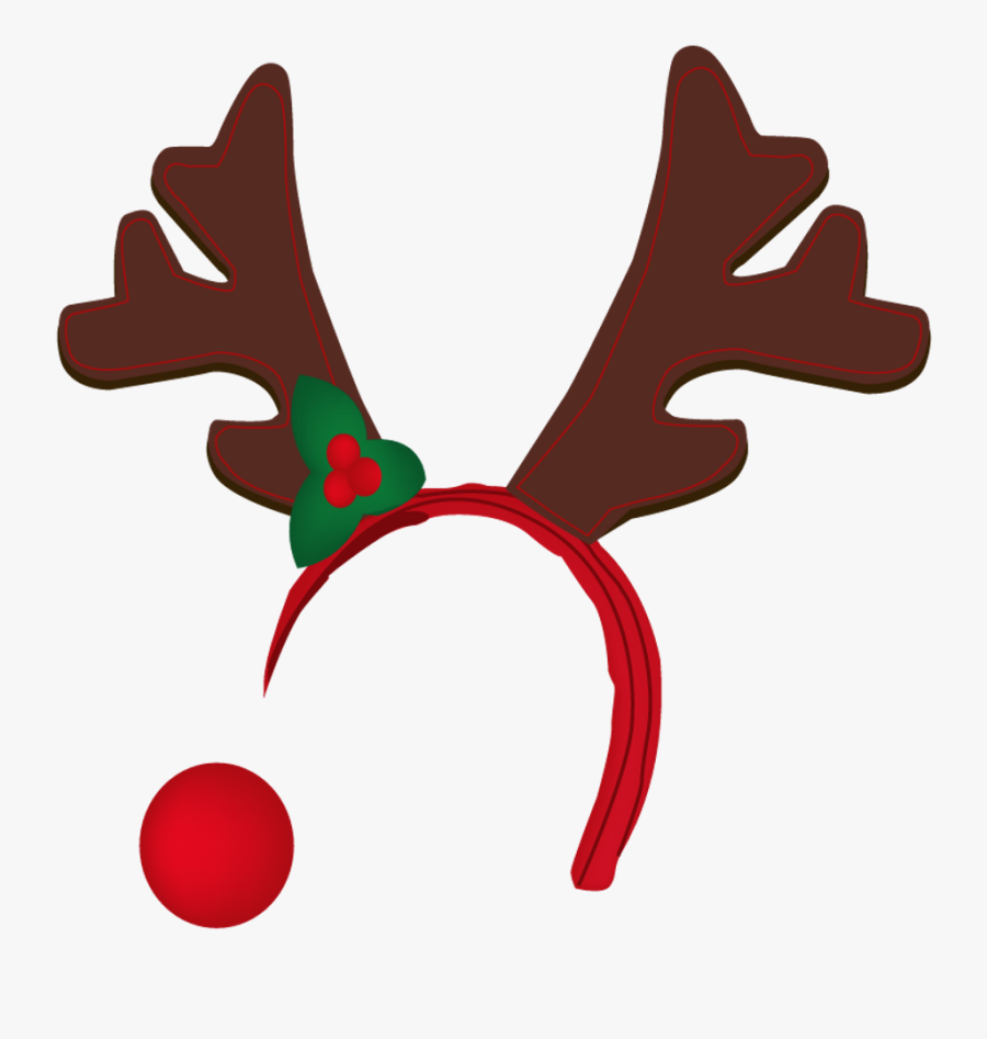 Cute Dog Ears Snapchat Filter Transparent Png - Reindeer Antlers Transparent Background, Transparent Clipart