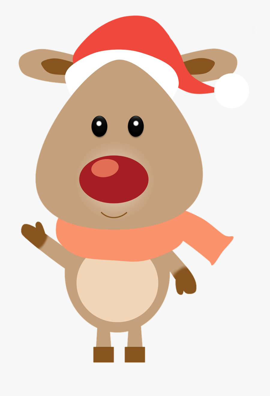 Zazzle Reindeer And Red Gingham Christmas Tote Bag - Christmas Day, Transparent Clipart