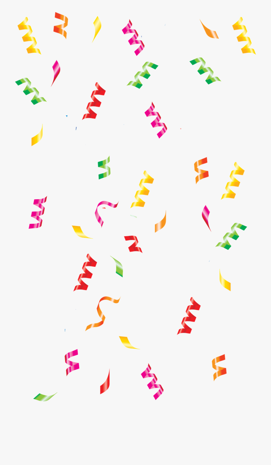 Transparent Celebration Clipart - Confetti Clipart, Transparent Clipart