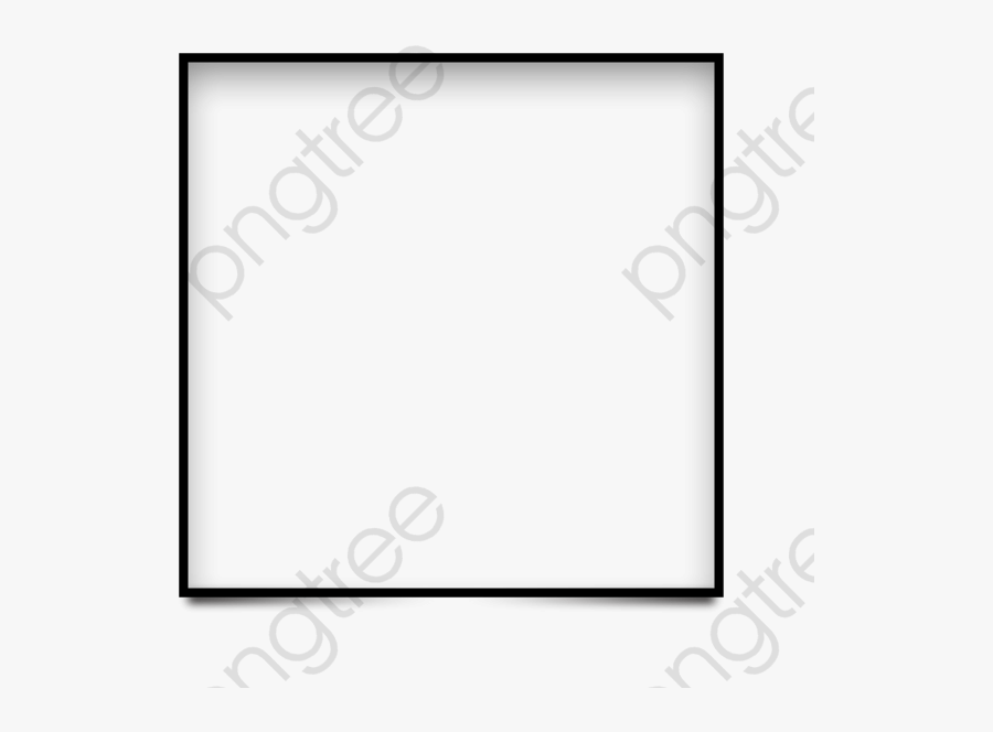 Square Frame, Transparent Clipart