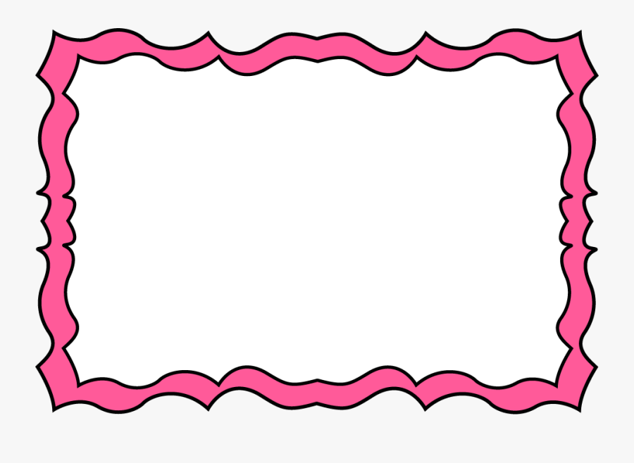 Frames And Borders Google - Pink Border Frame Clipart, Transparent Clipart