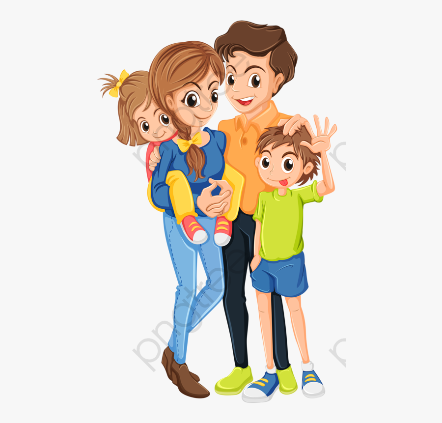 Happy Clipart Family - Family Clipart, Transparent Clipart