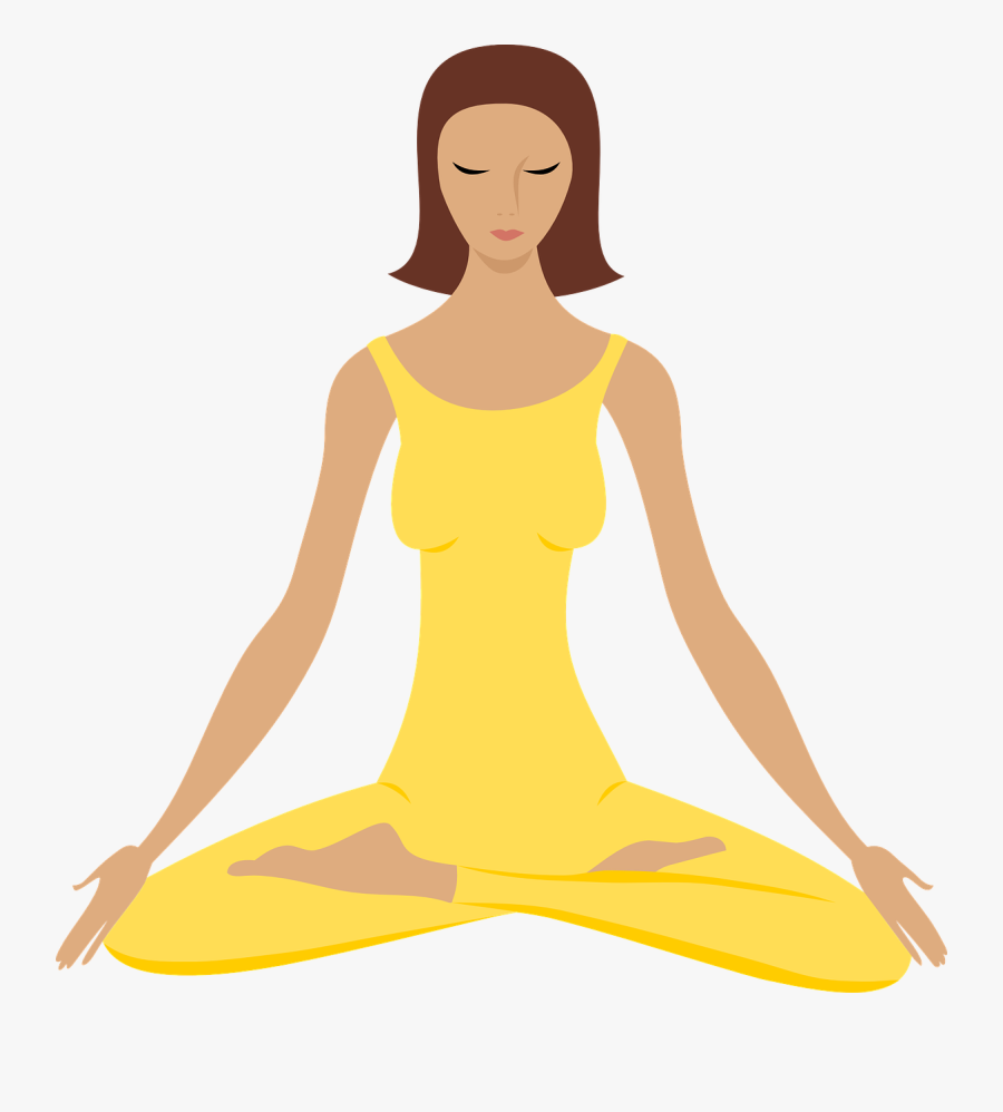 Meditate Clipart, Transparent Clipart