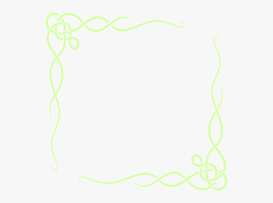 Leafy Frame Svg Clip Arts, Transparent Clipart