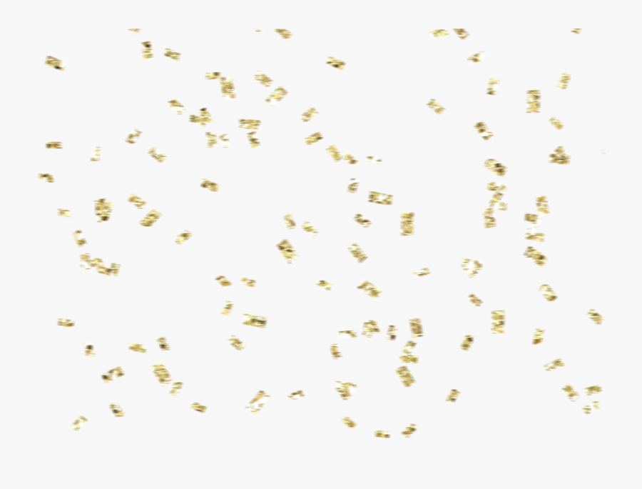 Gold Confetti Png - Transparent Background Gold Confetti Png, Transparent Clipart
