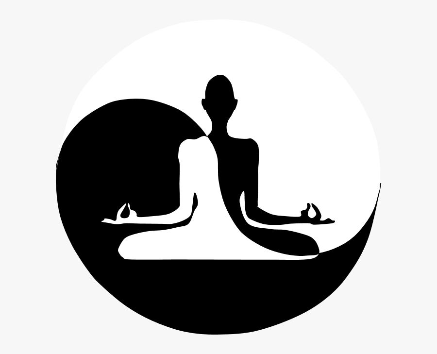 Yin Yan Yoga Clipart - Yin Yoga, Transparent Clipart