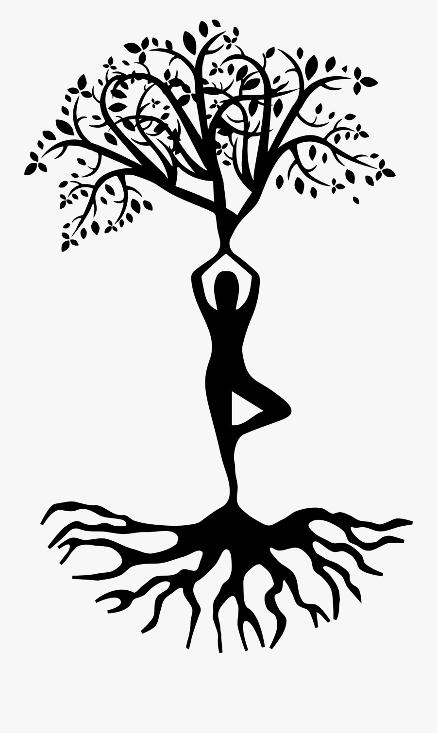 Yoga Tree Black And White Library - World Environment Day Slogan 2017, Transparent Clipart