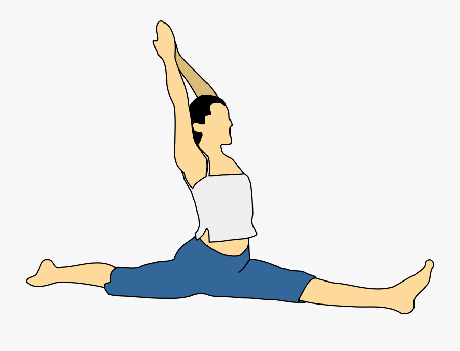 Yoga Clip Art - Stretching Clipart, Transparent Clipart