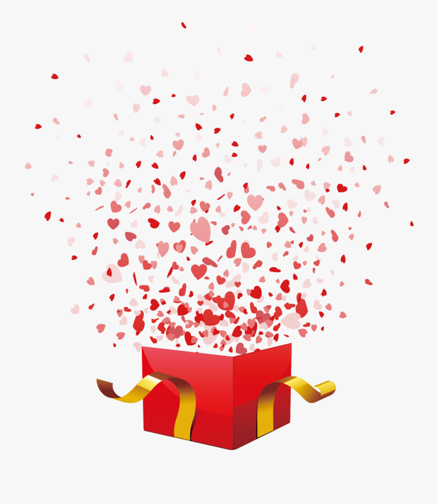 Clip Art Valentines Day Heart Clip - Valentine Vector, Transparent Clipart