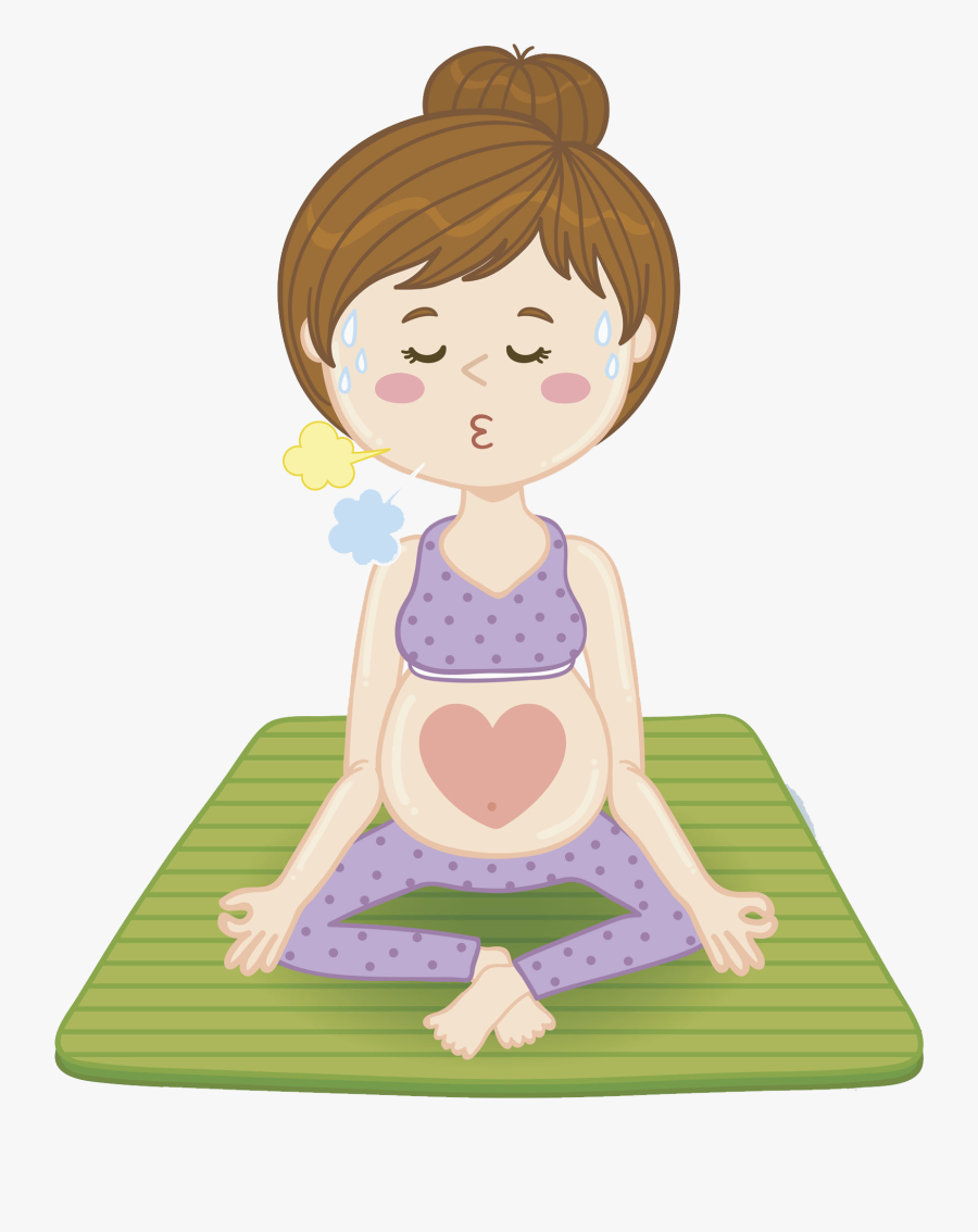 Clipart Download Yoga Clip Art Pregnant Woman Transprent, Transparent Clipart