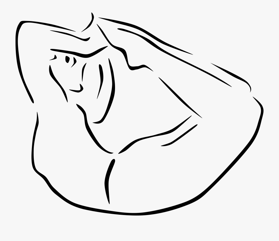 Transparent Yoga Clipart Black And White, Transparent Clipart