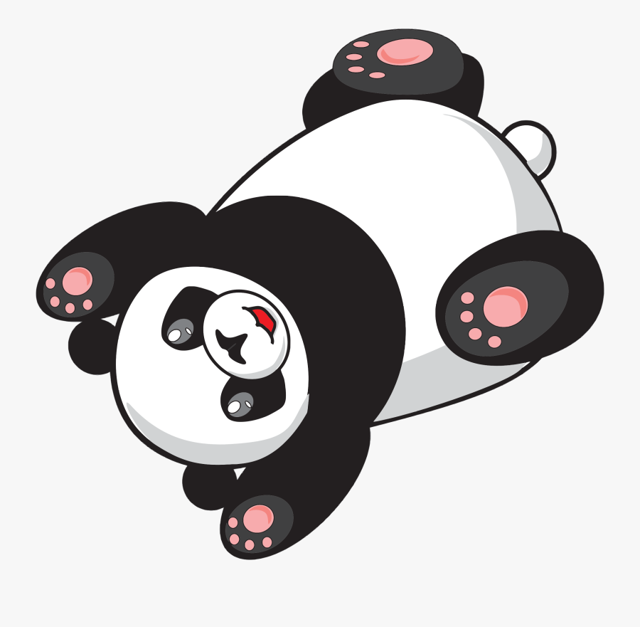 Panda Clipart Cartoon Character, Transparent Clipart