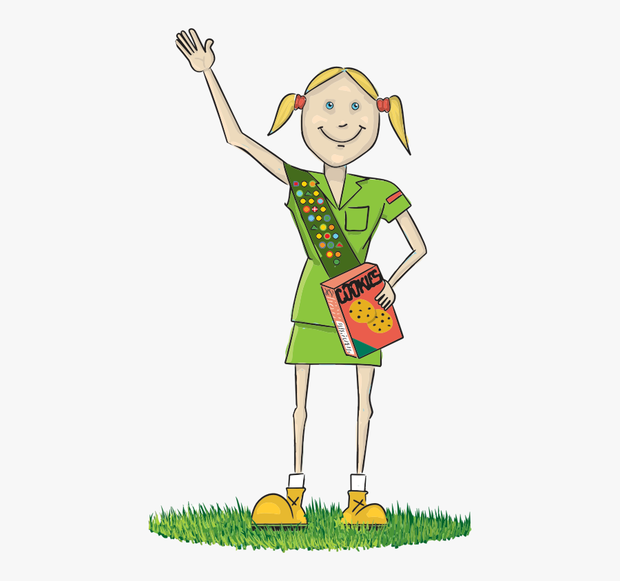 Girl Scout Clip Art, Transparent Clipart