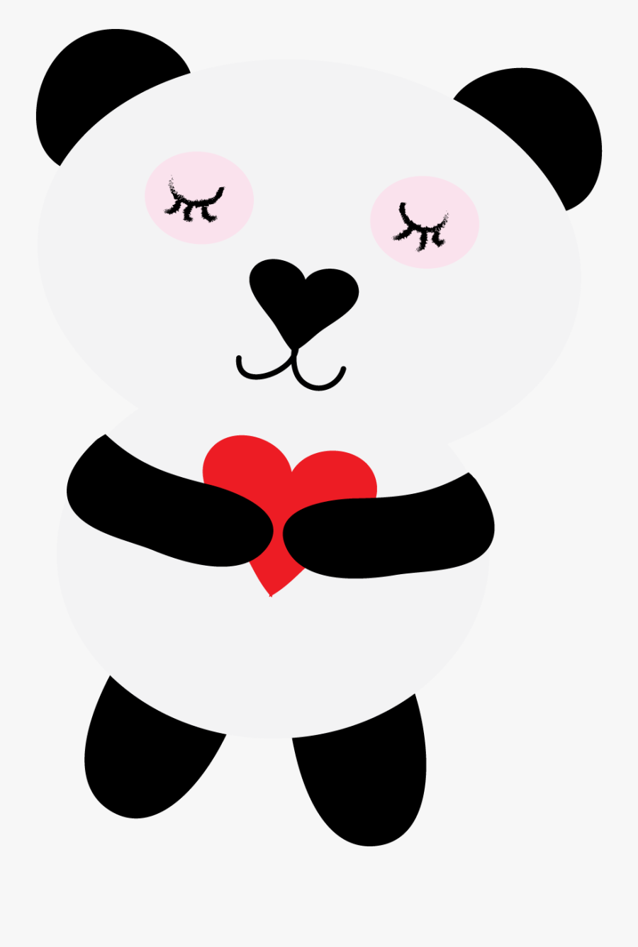 Free Panda Bear Clip Art From Ruby Slippers Designs, Transparent Clipart